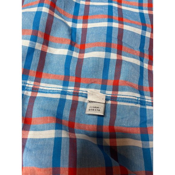 Rocawear Denim Company Short Sleeve Shirt Plaid - Picture 8 of 8